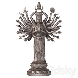 Sculpture - Buddha thousand eyes and hands 