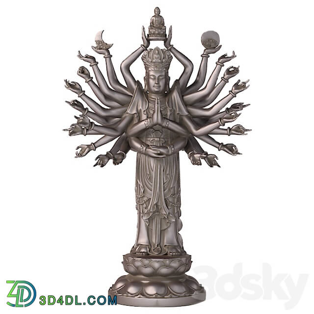 Sculpture - Buddha thousand eyes and hands