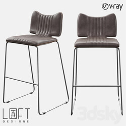 Chair - Bar stool LoftDesigne 2684 model 
