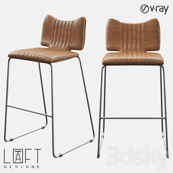 Chair - Bar stool LoftDesigne 2685 model 