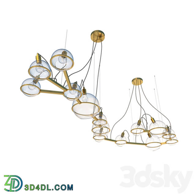 Chandelier - Chandelier _Scorpio_ _Scorpio Constellation_ art. 20900 from Pikartlights _ Let__39_s Design