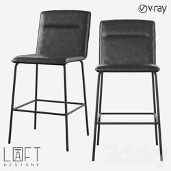 Chair - Bar stool LoftDesigne 2789 model 