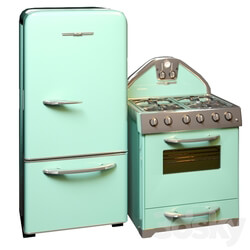 Household appliance - Refrigerator and stove Northstar 
