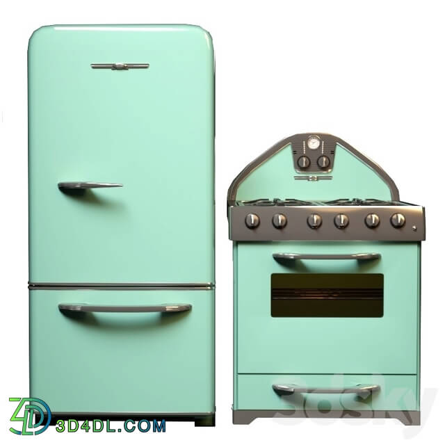Household appliance - Refrigerator and stove Northstar