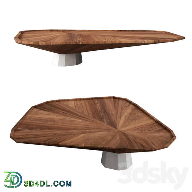 Table - Phillipe Hurel coffee table Webwood