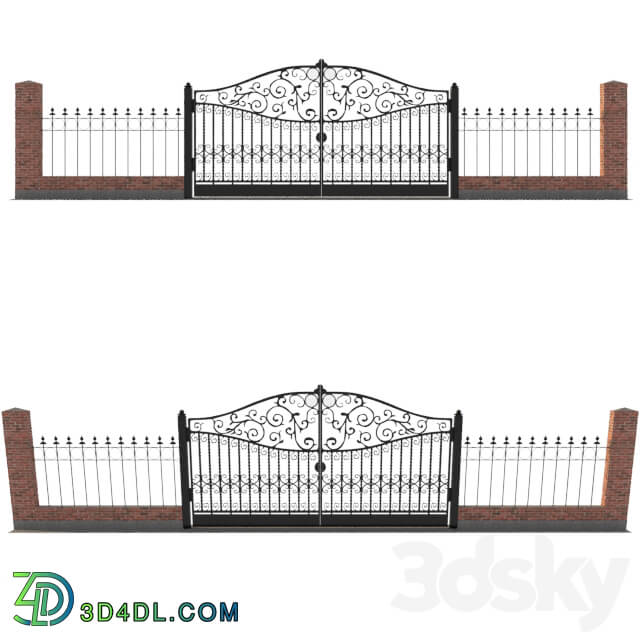 Fence - Classic gate and fence