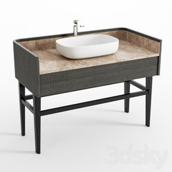 Bathroom furniture - Briotti 2020 _ Bathroom washbasin cabinet _ Bella color 