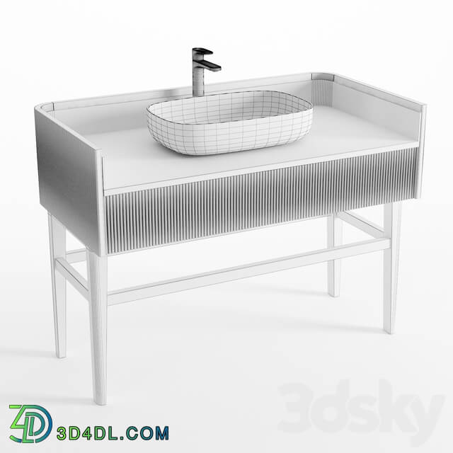 Bathroom furniture - Briotti 2020 _ Bathroom washbasin cabinet _ Bella color