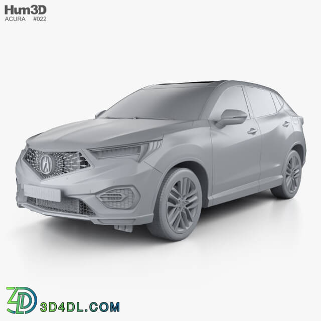 Hum3D Acura CDX 2016