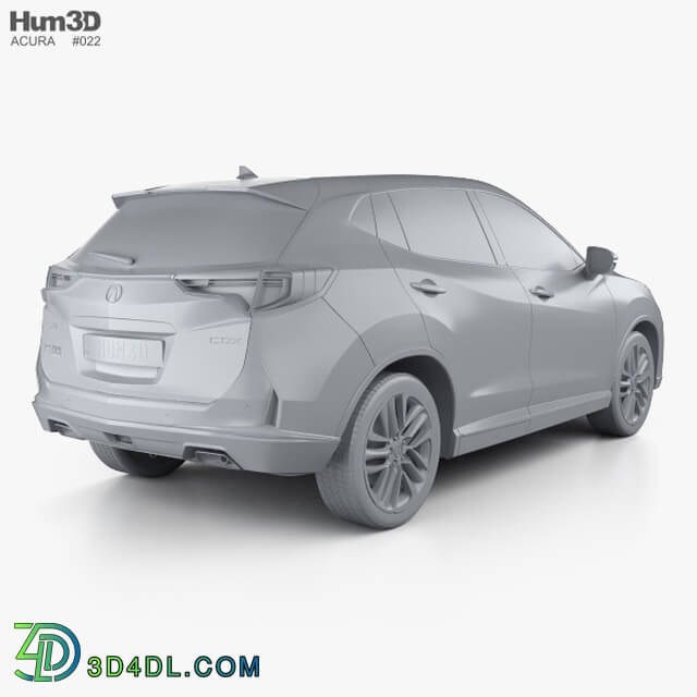 Hum3D Acura CDX 2016