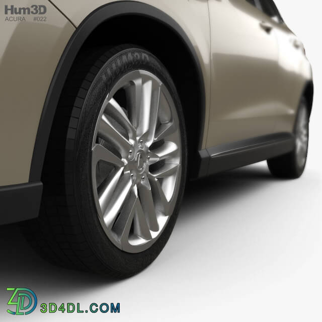 Hum3D Acura CDX 2016