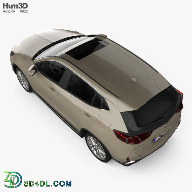 Hum3D Acura CDX 2016