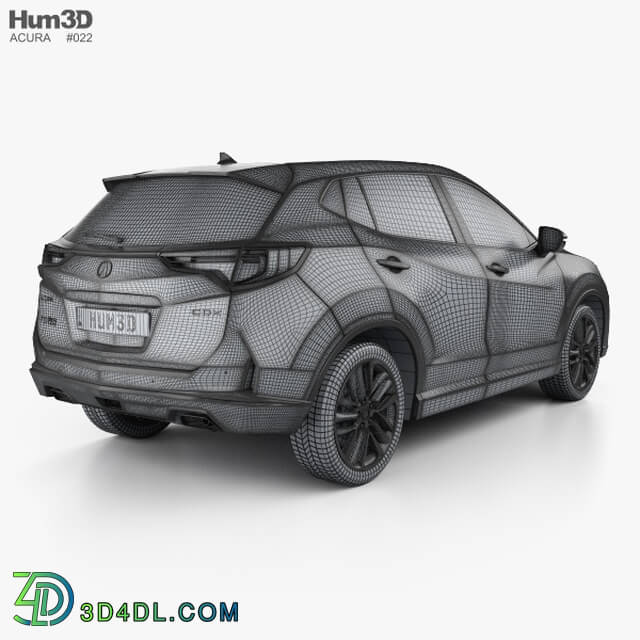 Hum3D Acura CDX 2016