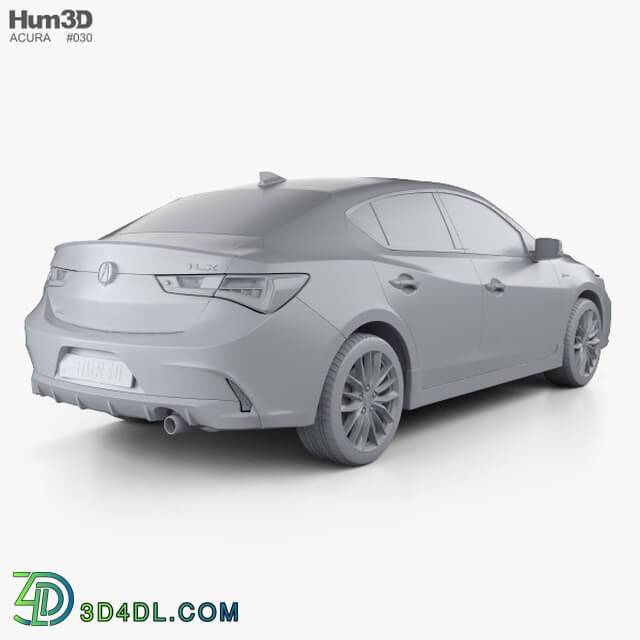 Hum3D Acura ILX A spec 2019