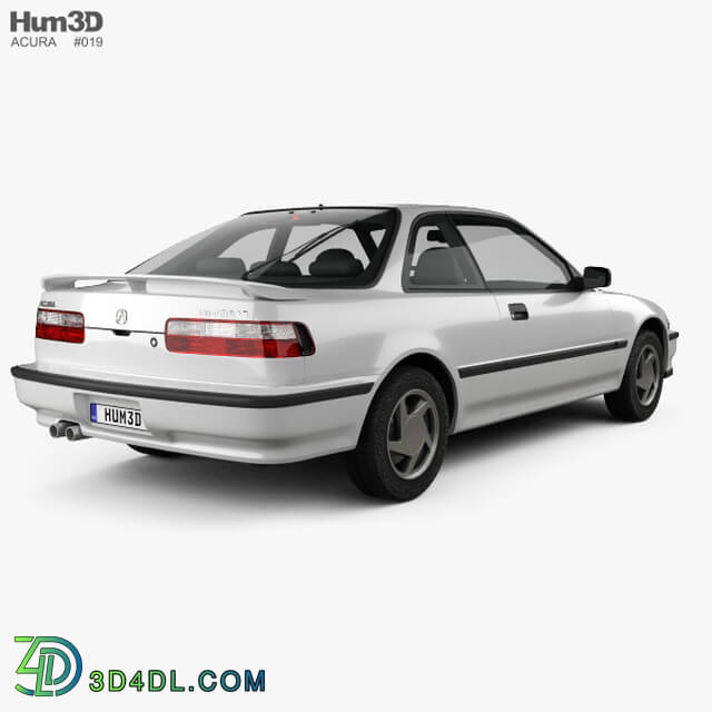 Hum3D Acura Integra coupe 1991