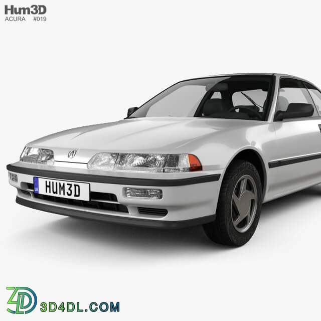 Hum3D Acura Integra coupe 1991