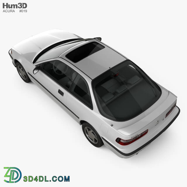 Hum3D Acura Integra coupe 1991