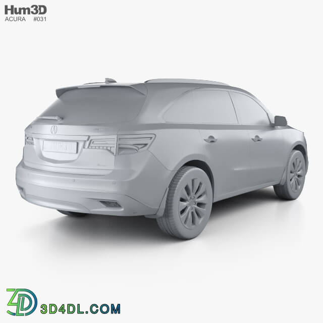 Hum3D Acura MDX 2014