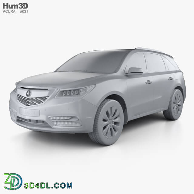 Hum3D Acura MDX 2014