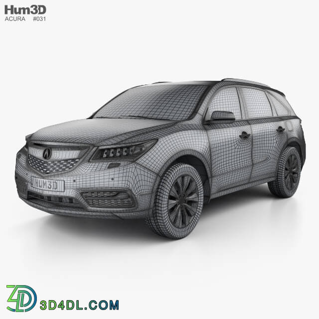 Hum3D Acura MDX 2014