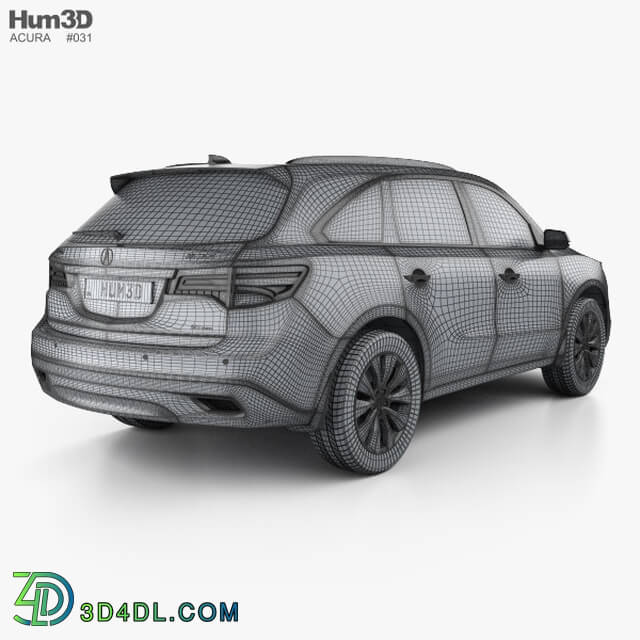 Hum3D Acura MDX 2014