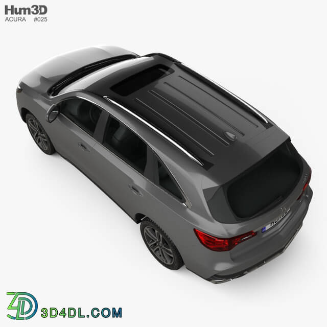 Hum3D Acura MDX Sport Hybrid 2017