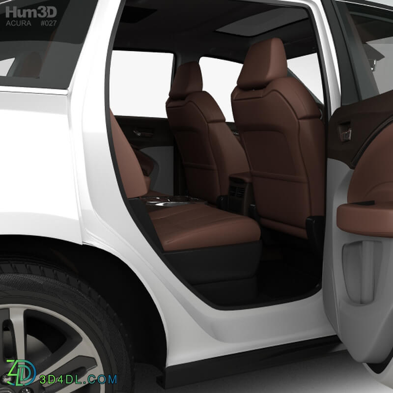 Hum3D Acura MDX Sport Hybrid with HQ interior 2017
