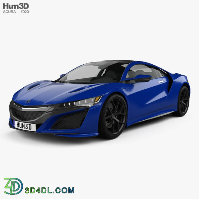 Hum3D Acura NSX 2016