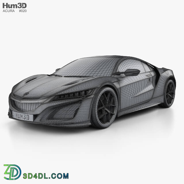 Hum3D Acura NSX 2016