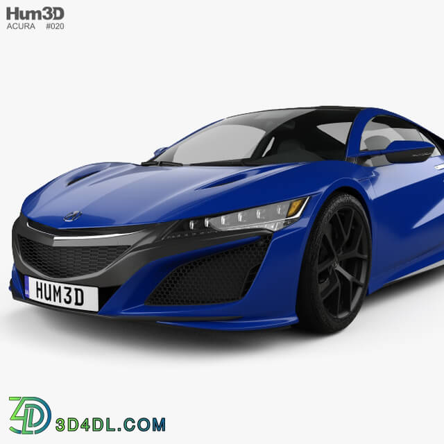 Hum3D Acura NSX 2016