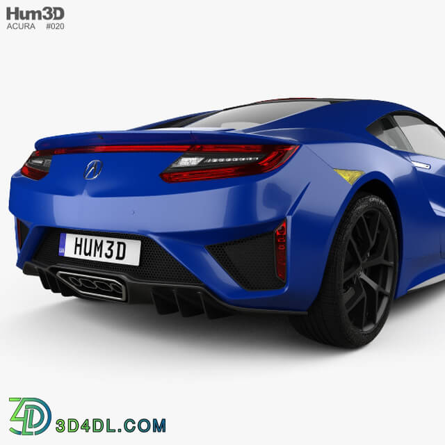 Hum3D Acura NSX 2016