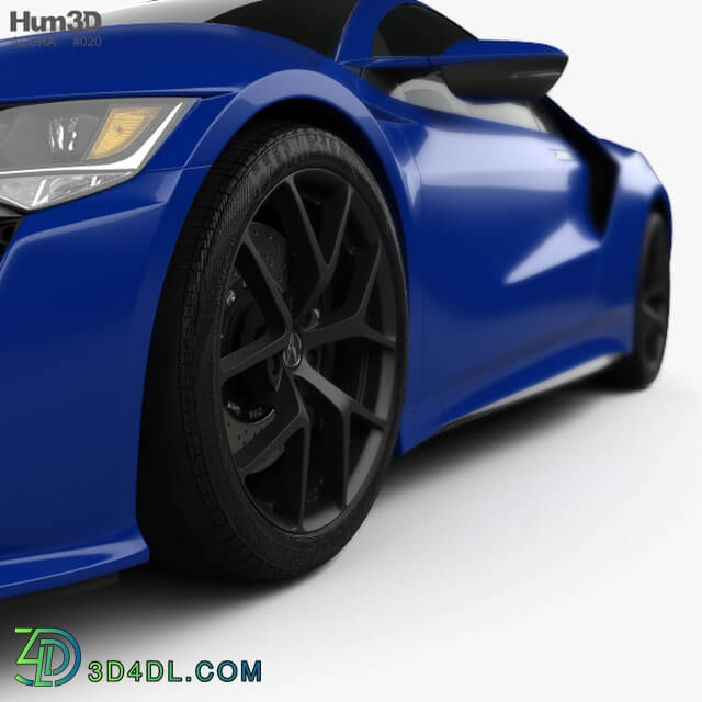 Hum3D Acura NSX 2016