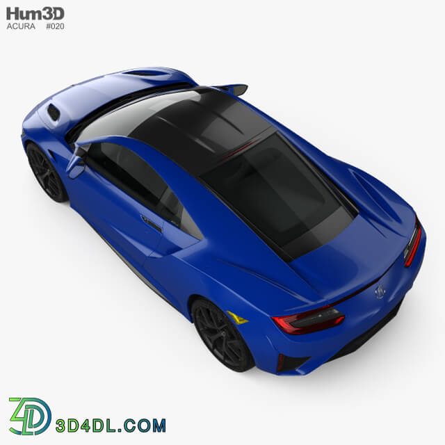 Hum3D Acura NSX 2016