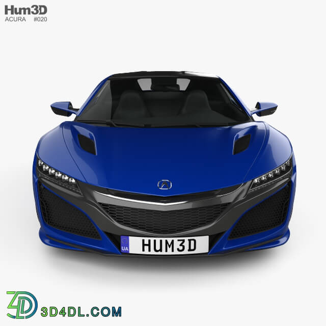 Hum3D Acura NSX 2016