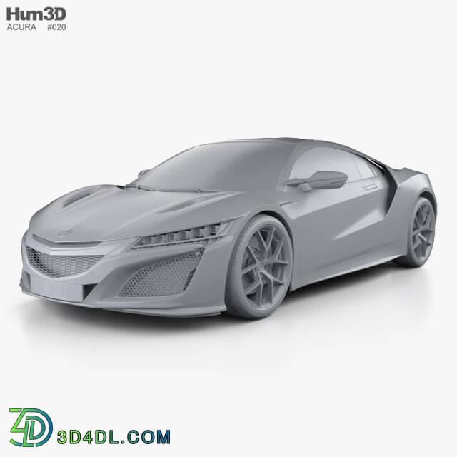 Hum3D Acura NSX 2016