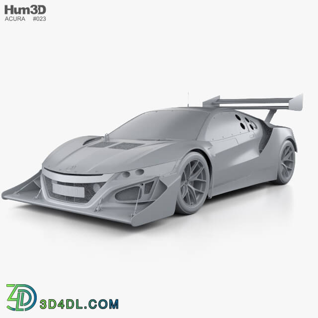 Hum3D Acura NSX EV 2016