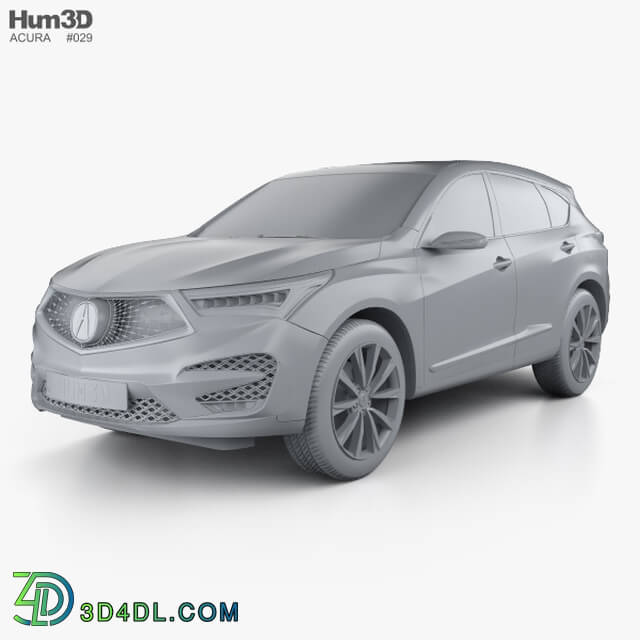 Hum3D Acura RDX Prototype 2018