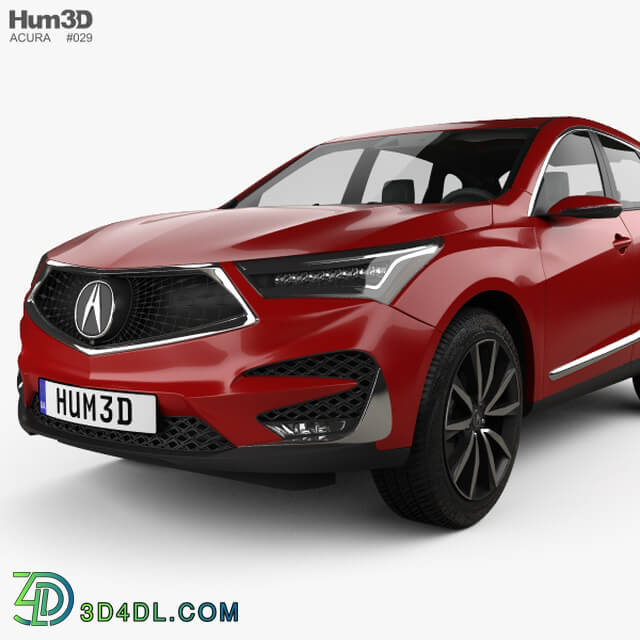 Hum3D Acura RDX Prototype 2018