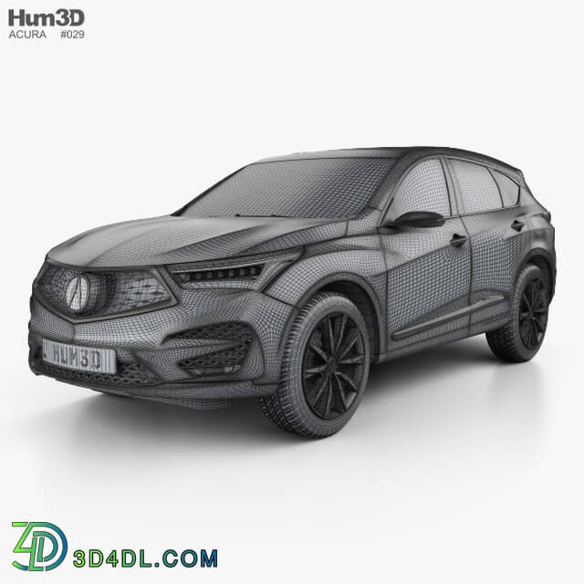 Hum3D Acura RDX Prototype 2018