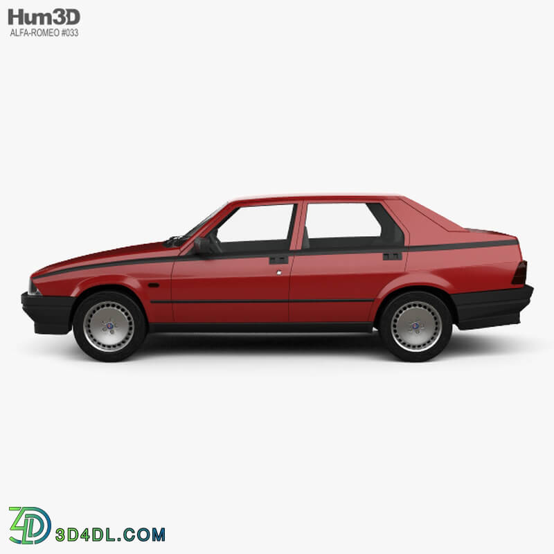 Hum3D Alfa Romeo 75 1985