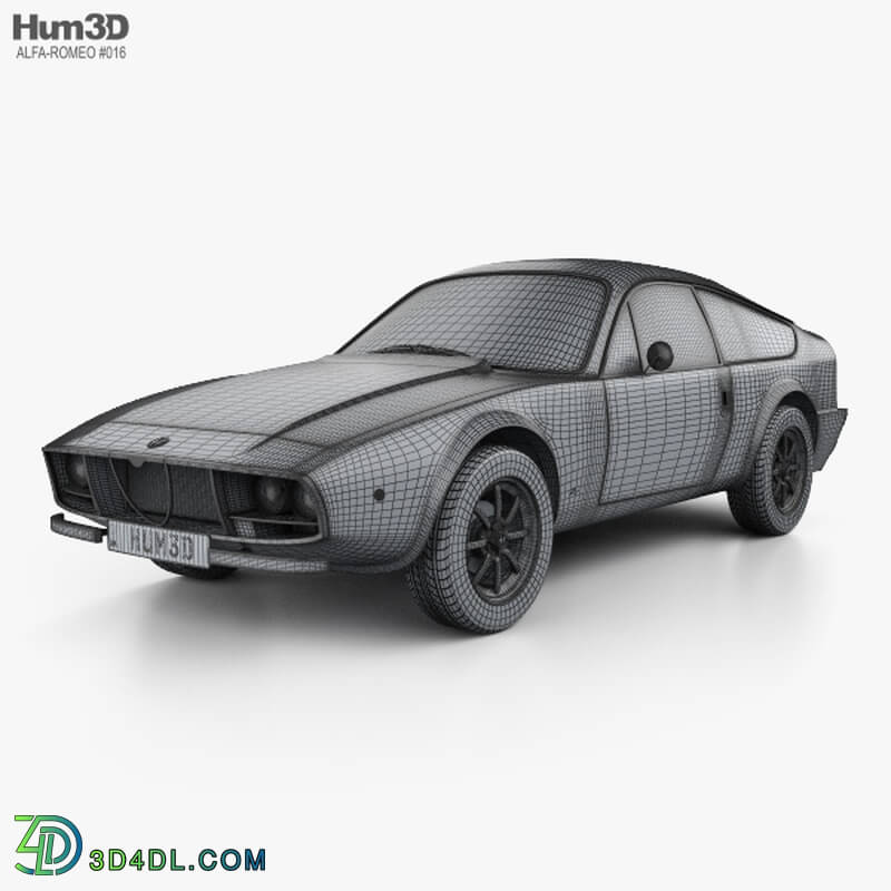 Hum3D Alfa Romeo GT 1300 Junior Zagato 1972