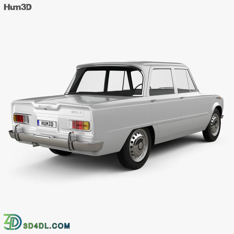 Hum3D Alfa Romeo Giulia 105 1962