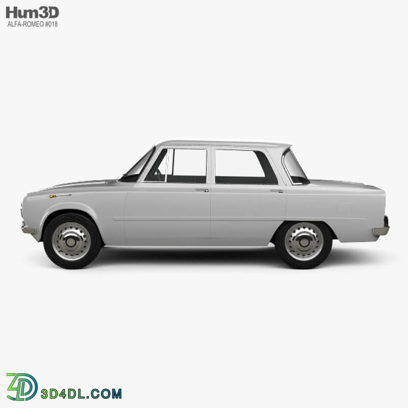 Hum3D Alfa Romeo Giulia 105 1962