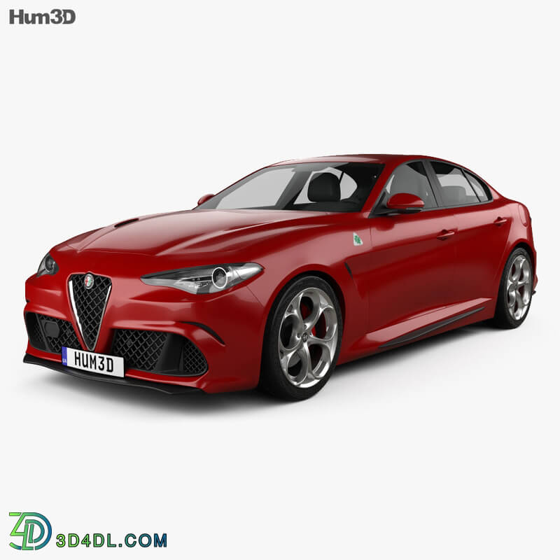 Hum3D Alfa Romeo Giulia Quadrifoglio 2016