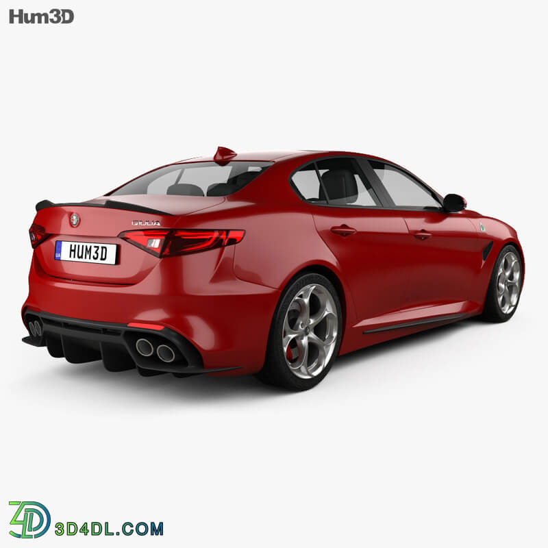 Hum3D Alfa Romeo Giulia Quadrifoglio 2016