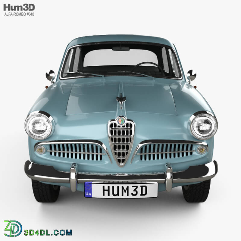 Hum3D Alfa Romeo Giulietta Berlina 1955