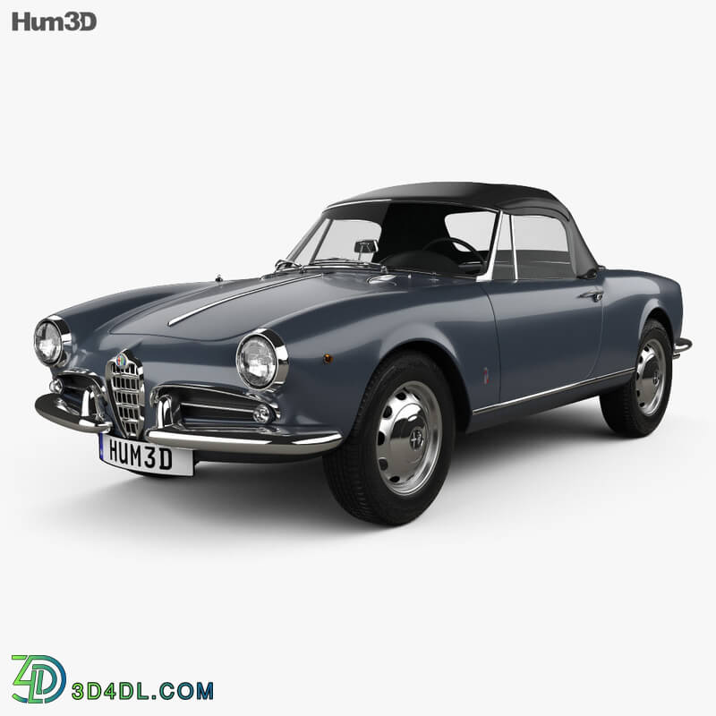 Hum3D Alfa Romeo Giulietta Spider 1955