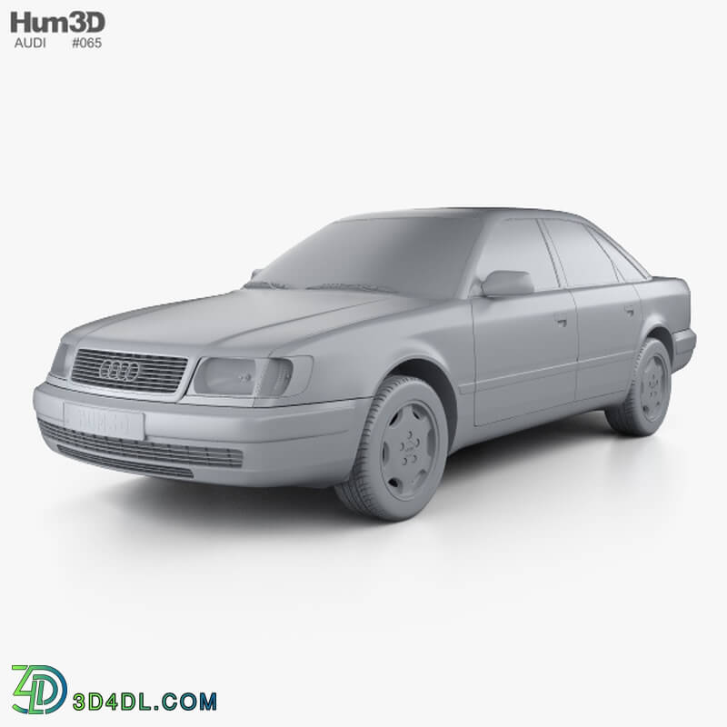 Hum3D Audi 100 C4 sedan 1991