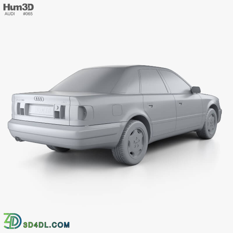 Hum3D Audi 100 C4 sedan 1991