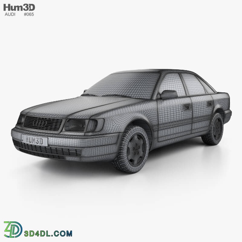 Hum3D Audi 100 C4 sedan 1991